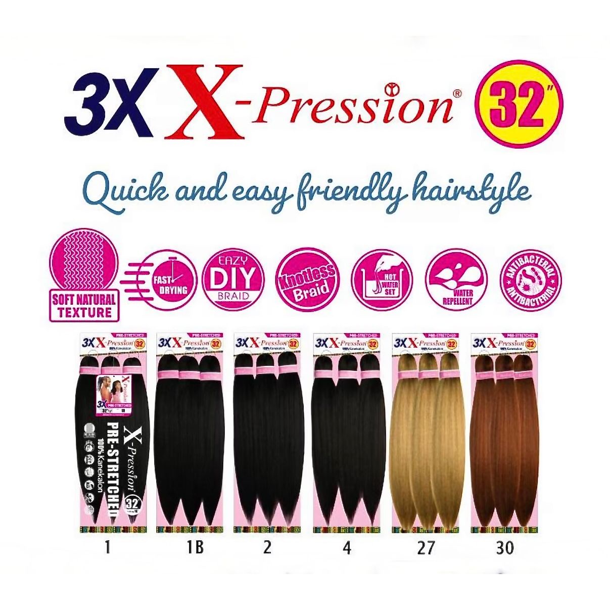 REALISTIC 3X X-PRESSION 32" -1B