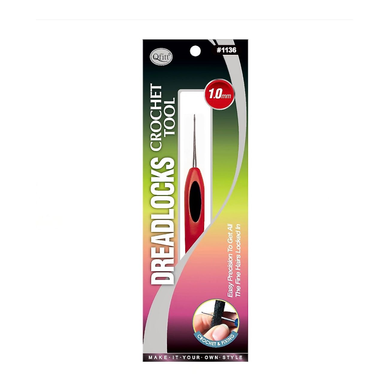 Qfitt DREADLOCKS CROCHET TOOL 1.0mm