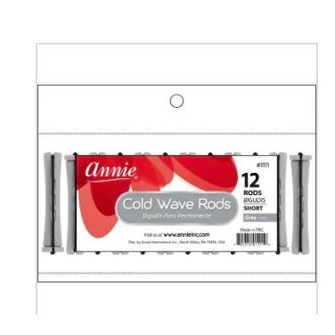 Annie Cold Wave Rods Short 12Ct Gray #1111