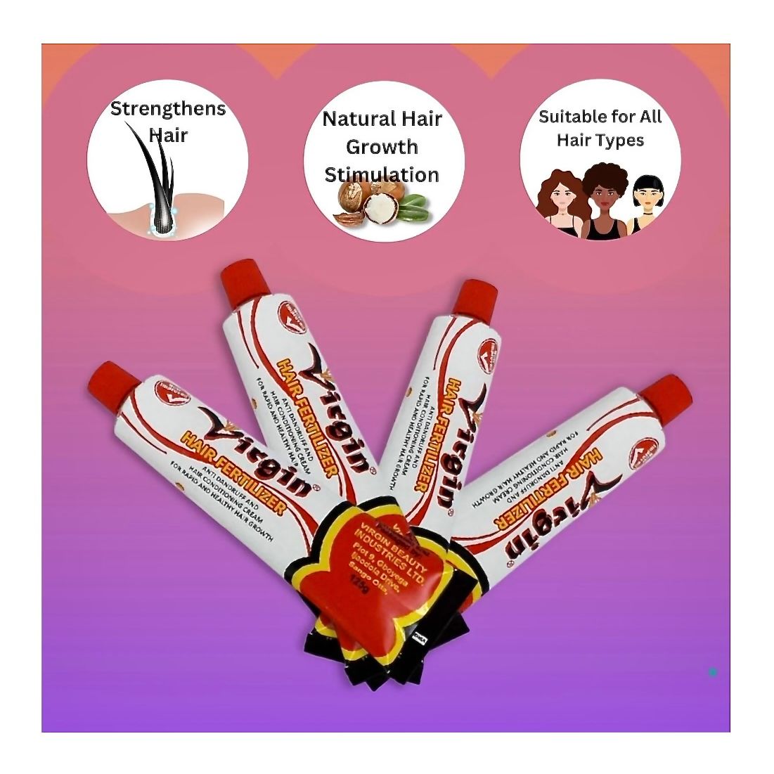 Virgin Hair Fertilizer 125g