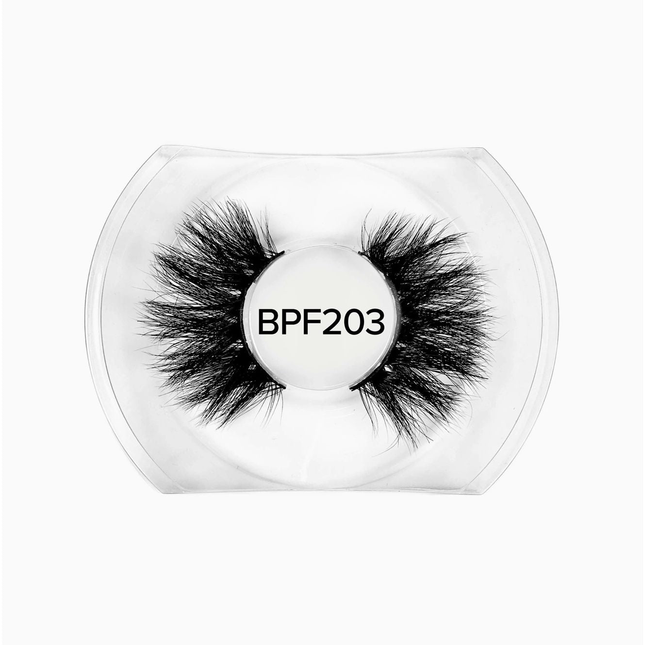 blackpink 100% 5D Real Mink Fluffy Lash - 25mm BPF203