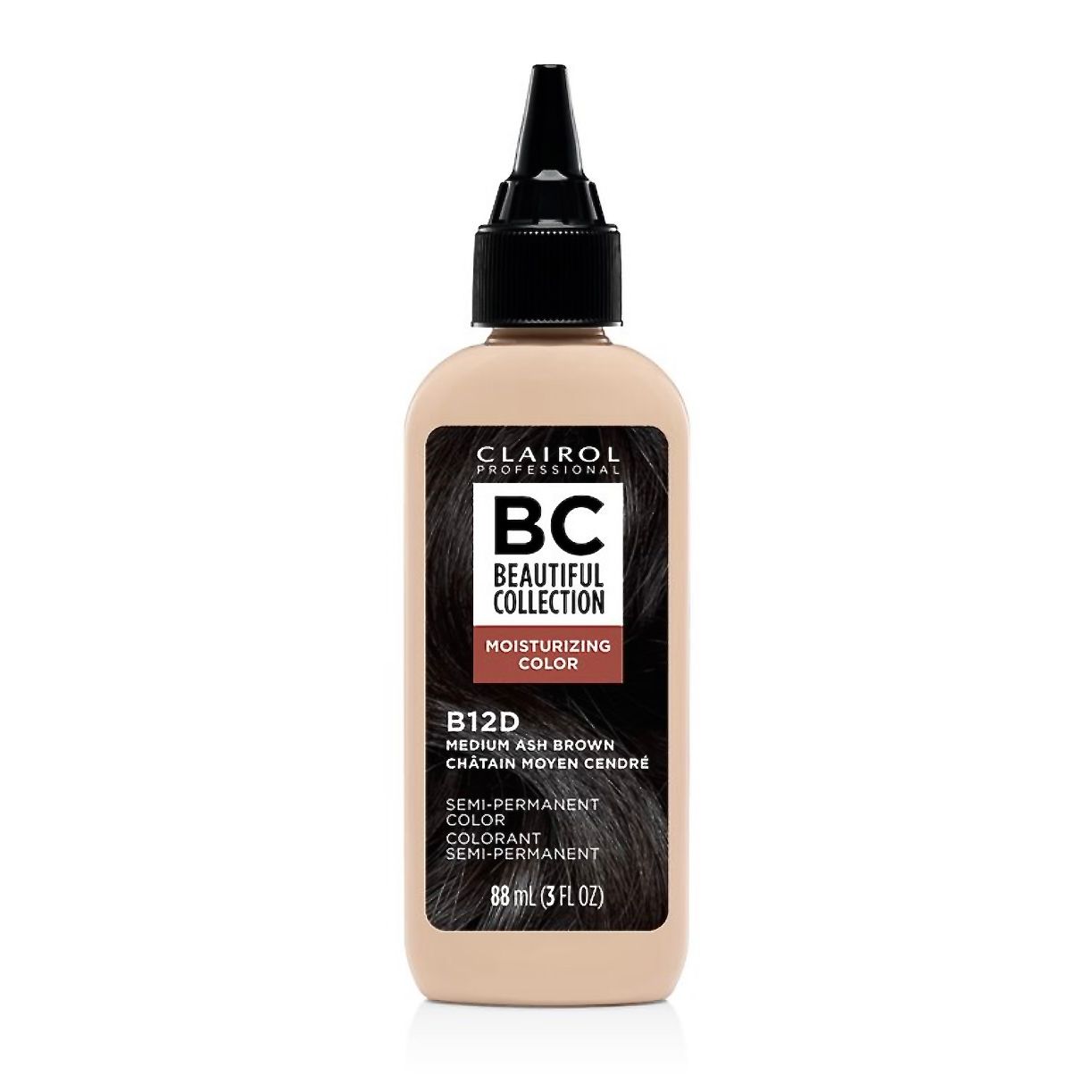 CLAIROL BEAUTIFUL COLLECTION MOISTURIZING COLOR - B12D Medium Ash Brown