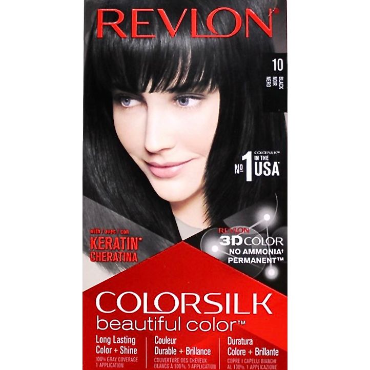 Revlon ColorSilk Beautiful Color - 10 BLACK