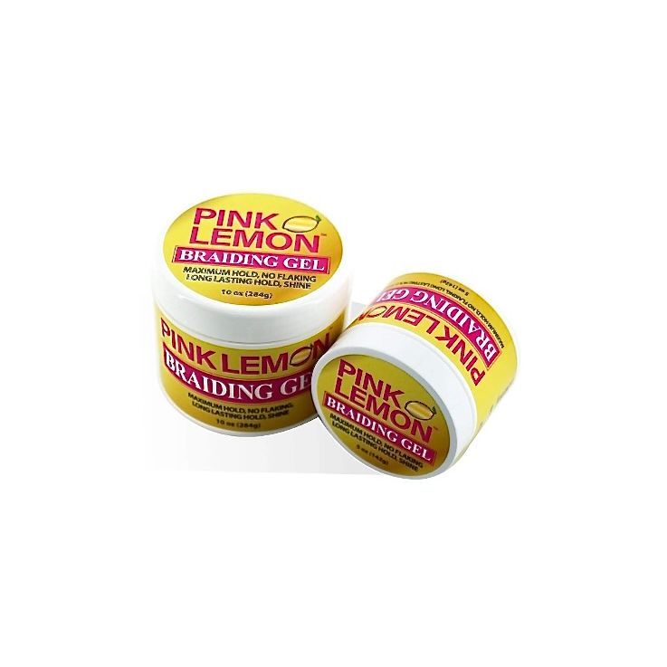 Pink Lemon Braiding Gel 10 Oz