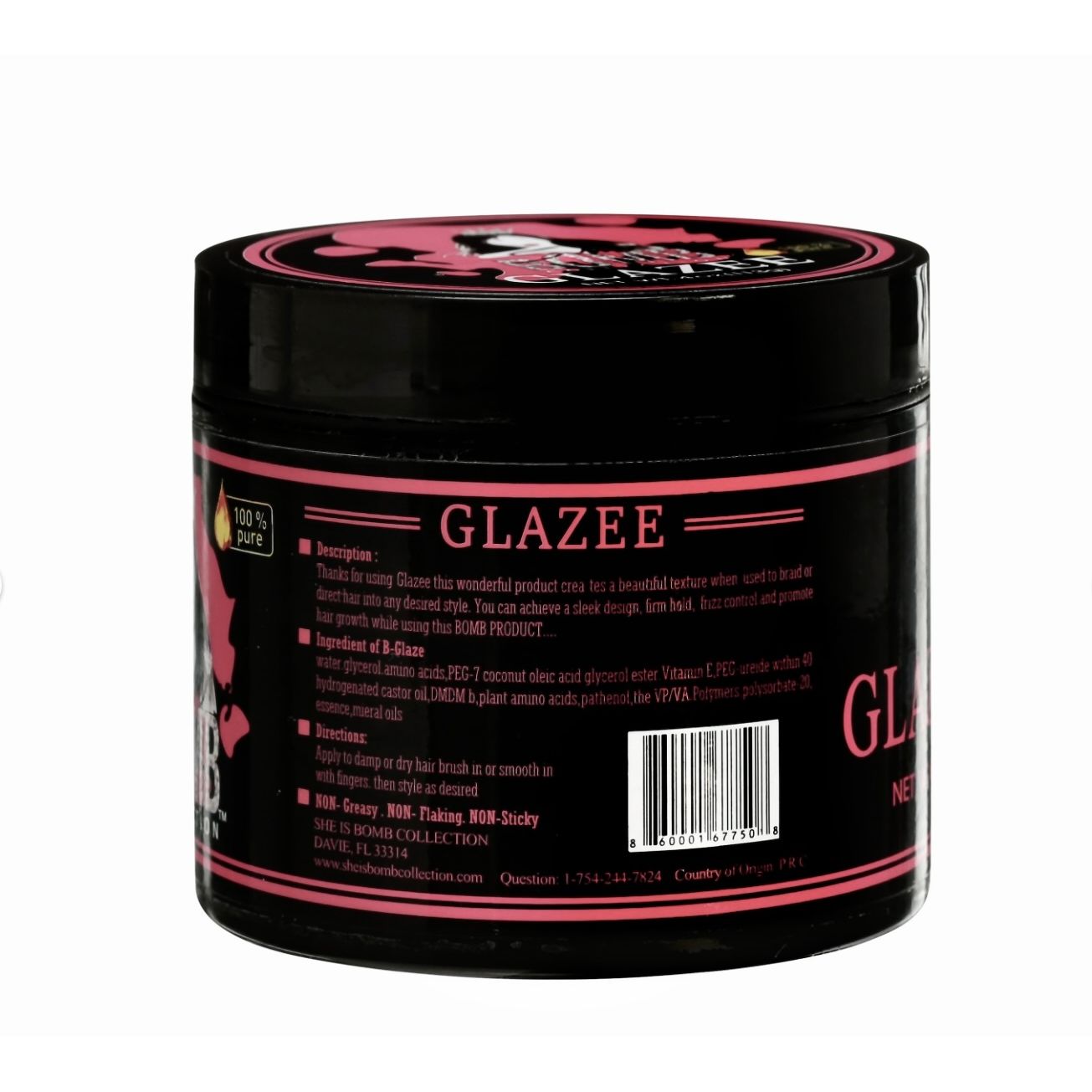 She Is Bomb Glazee Gel 4 oz