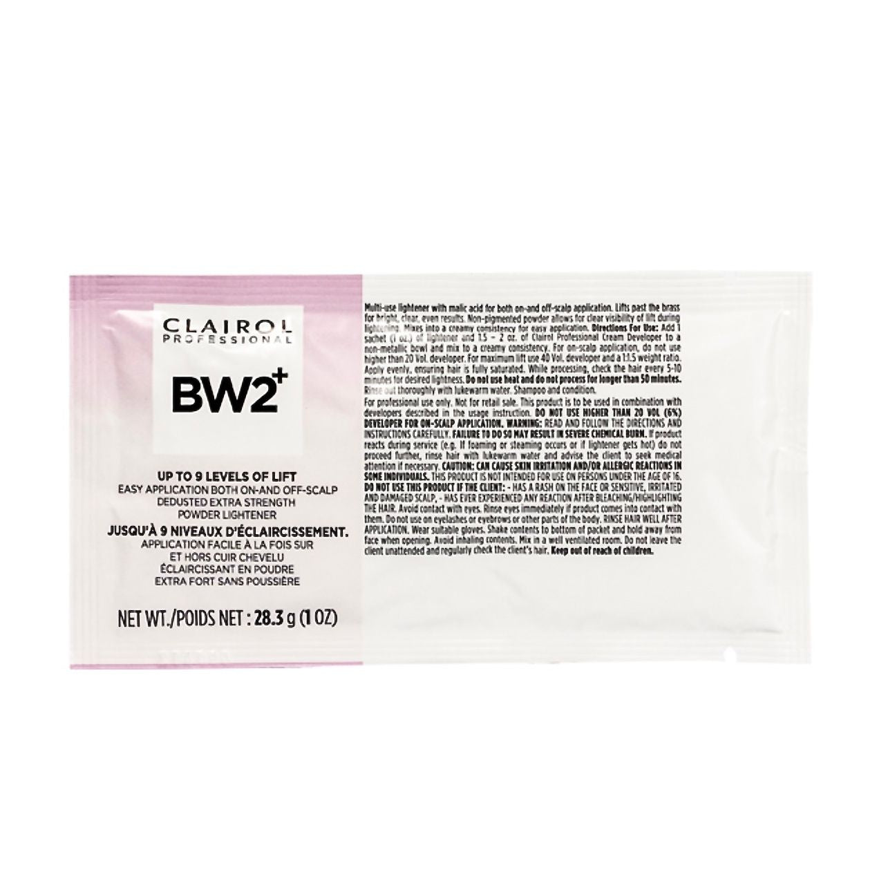 Clairol Professional BW2+ Packet, 1 oz