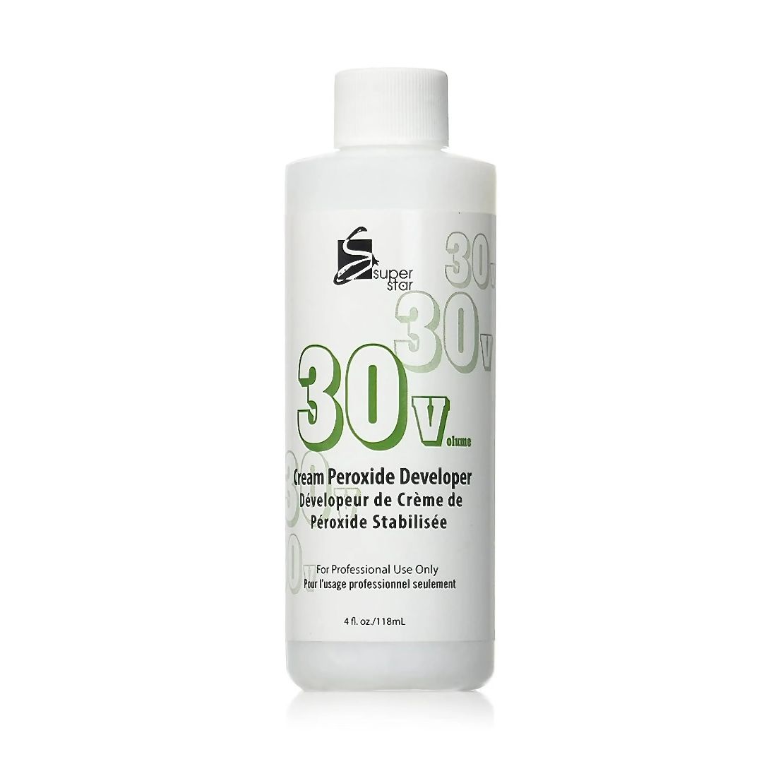 Superstar 30 Volume Cream Peroxide Developer, 4 oz