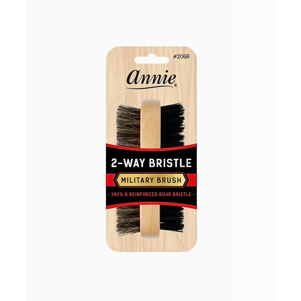 Annie Two Way Military Brush Boar Bristle Soft and Hard