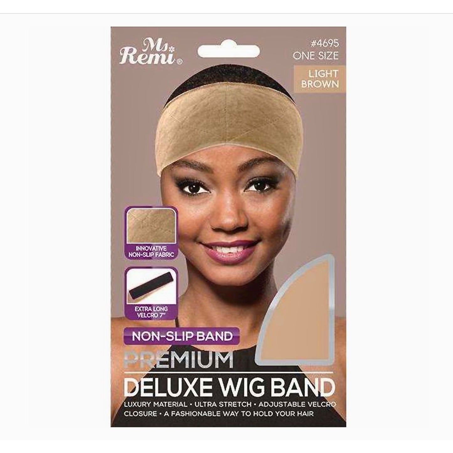Ms. Remi Wig Band Light Brown