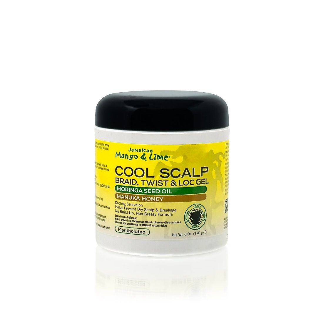 Jamaican Mango & Lime Cool Scalp Braid, Twist & Loc Gel 6 Oz.