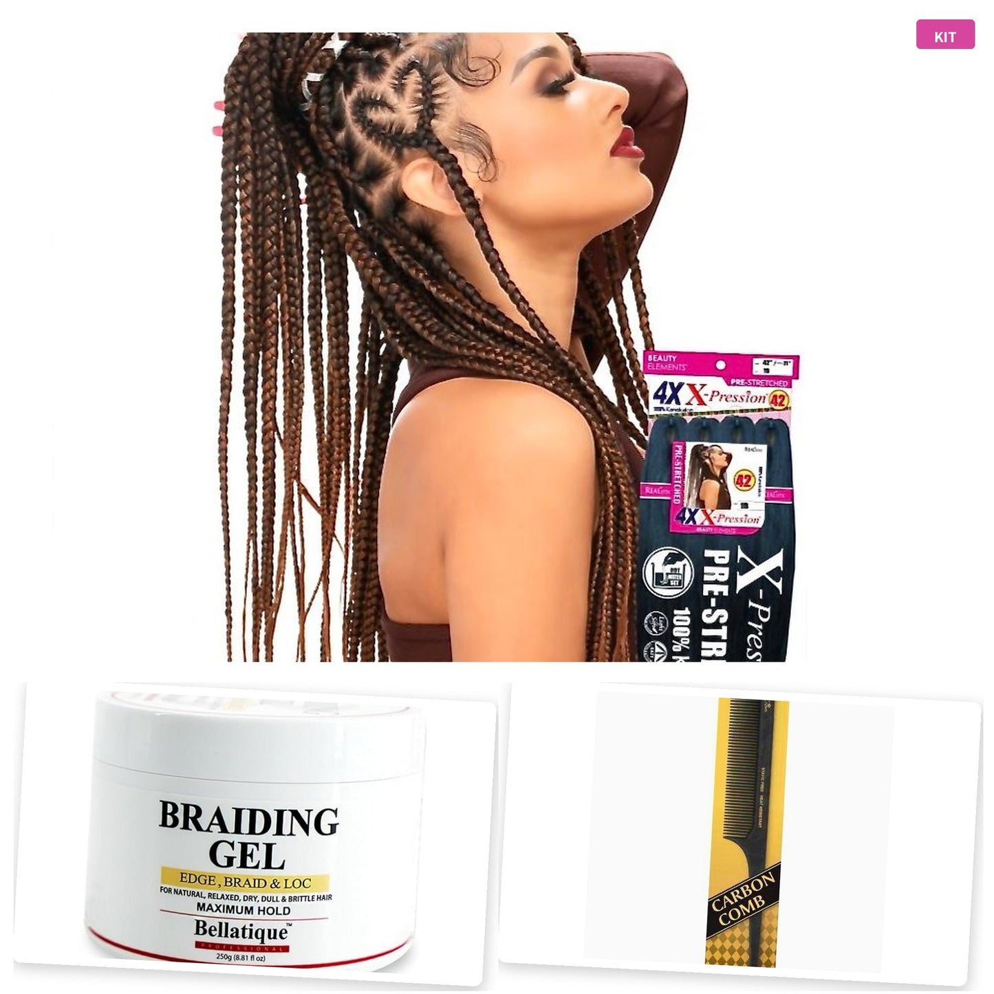 Knotless Box Braids Starter Kit