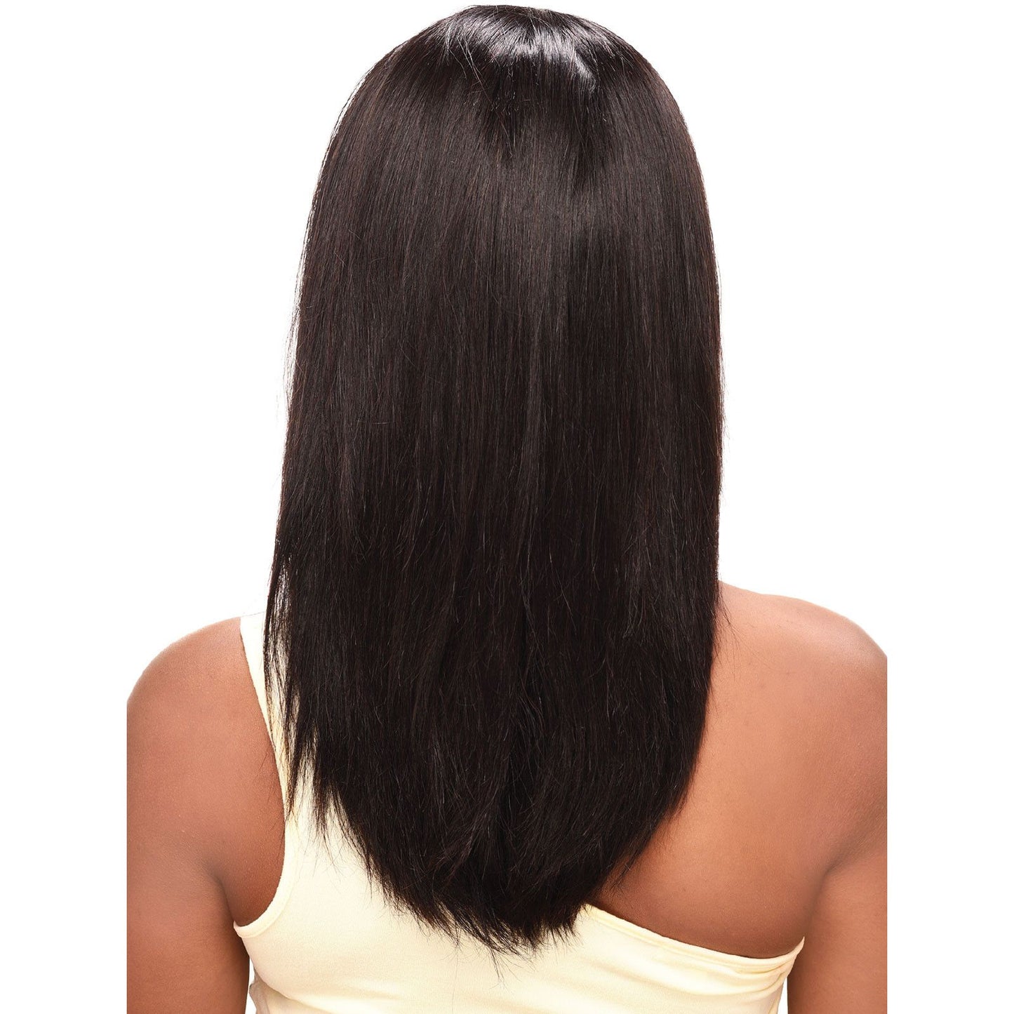 DESTINY HH BRAZILIAN GRABNGO WIG-SLEEK LAYER 18"-NATURAL BLACK