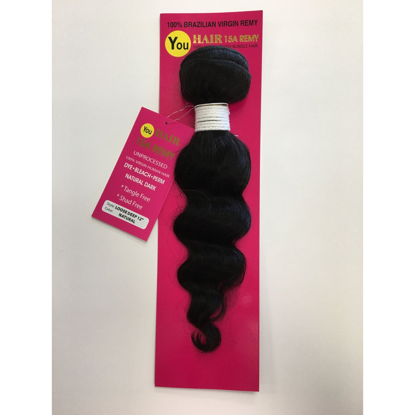 Loose Deep 12" - Human Hair