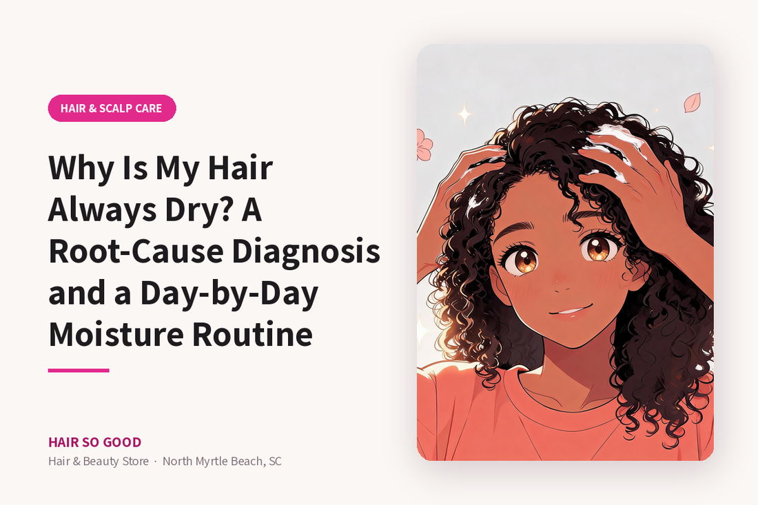 Why Is My Hair Always Dry? A Root-Cause Diagnosis and a Day-by-Day Moisture Routine — Hair So Good