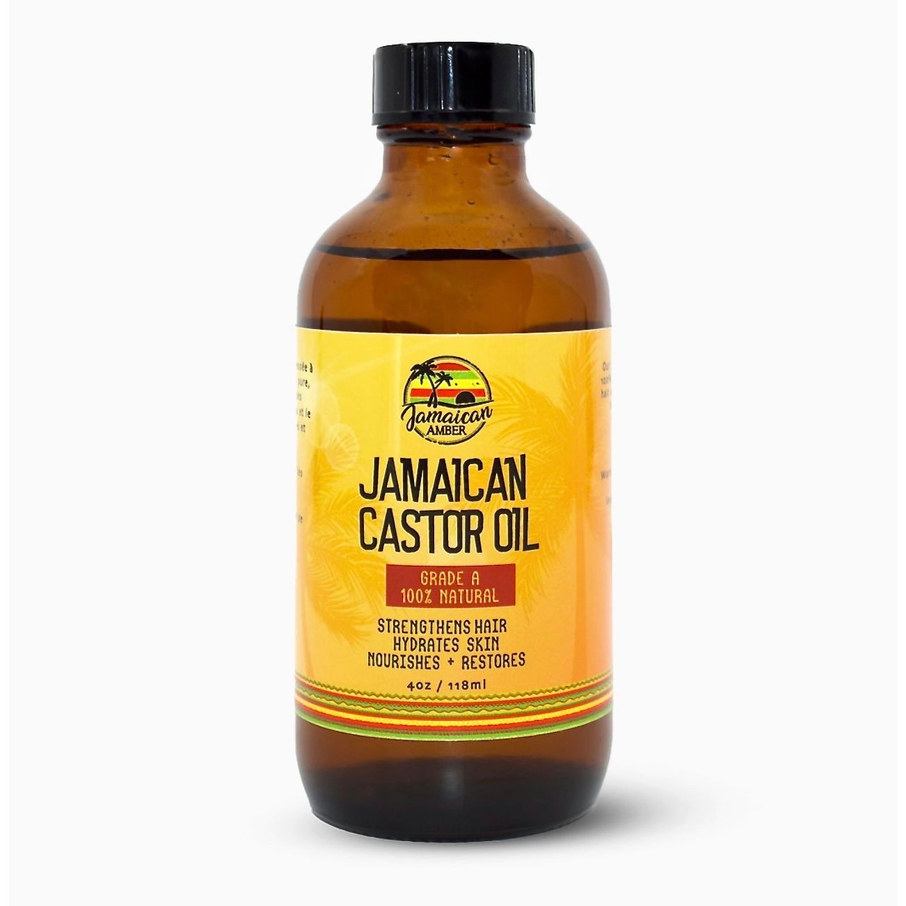 Jamaican Amber Jamaican Castor Oil 118ml