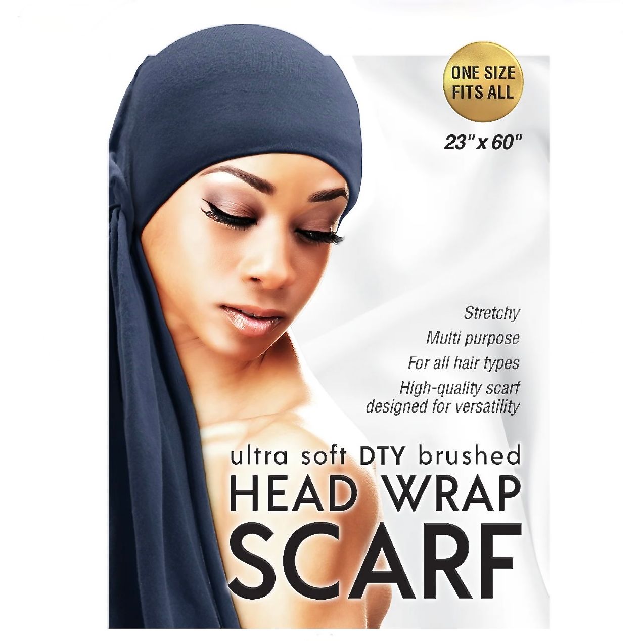 Qfitt ULTRA SOFT DTY BRUSHED HEAD WRAP SCARF- DIVE