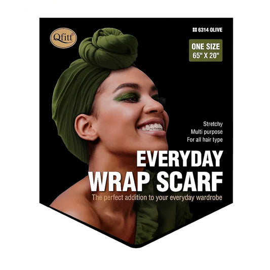 Qfitt EVERYDAY WRAP SCARF-OLIVE