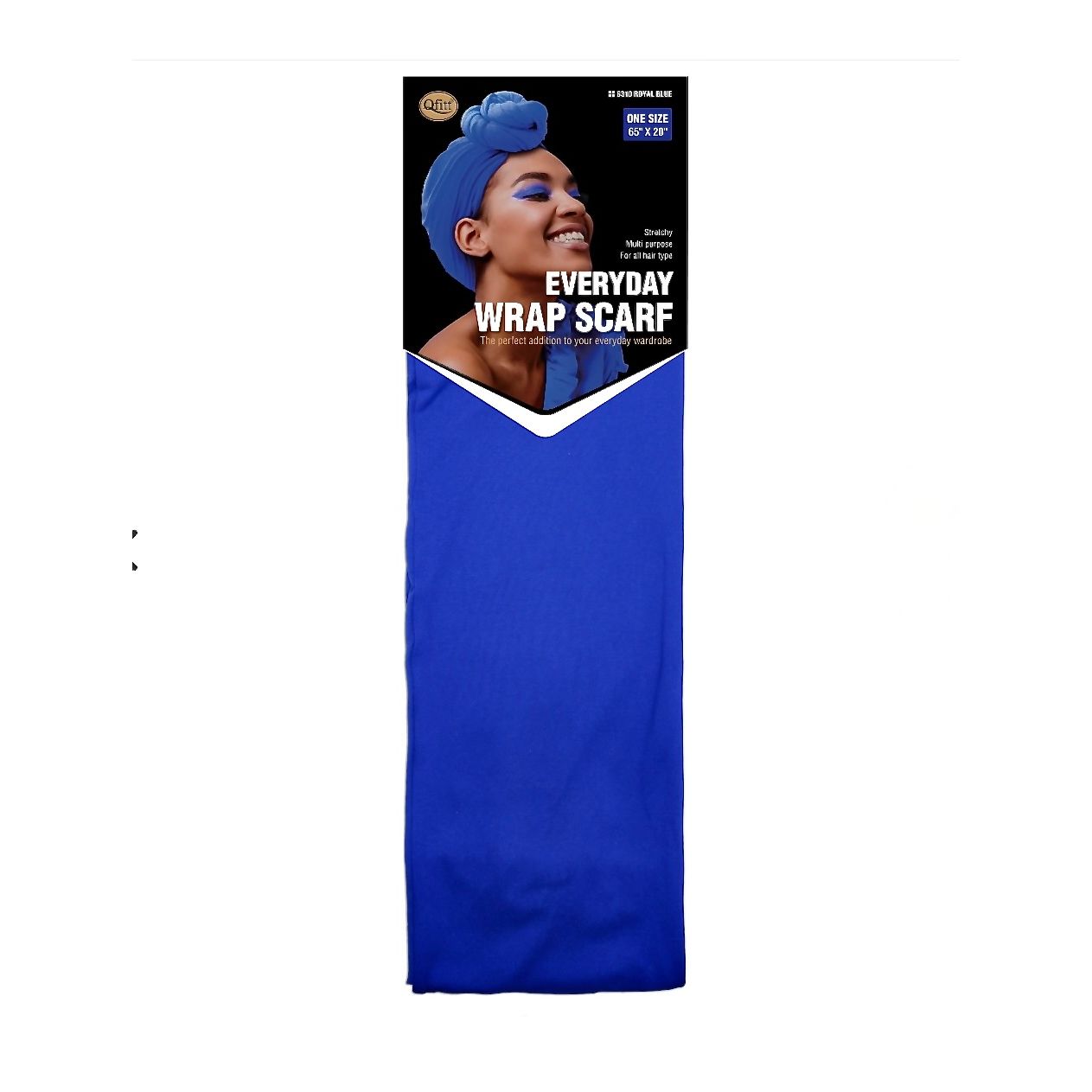Qfitt EVERYDAY WRAP SCARF-ROYAL BLUE