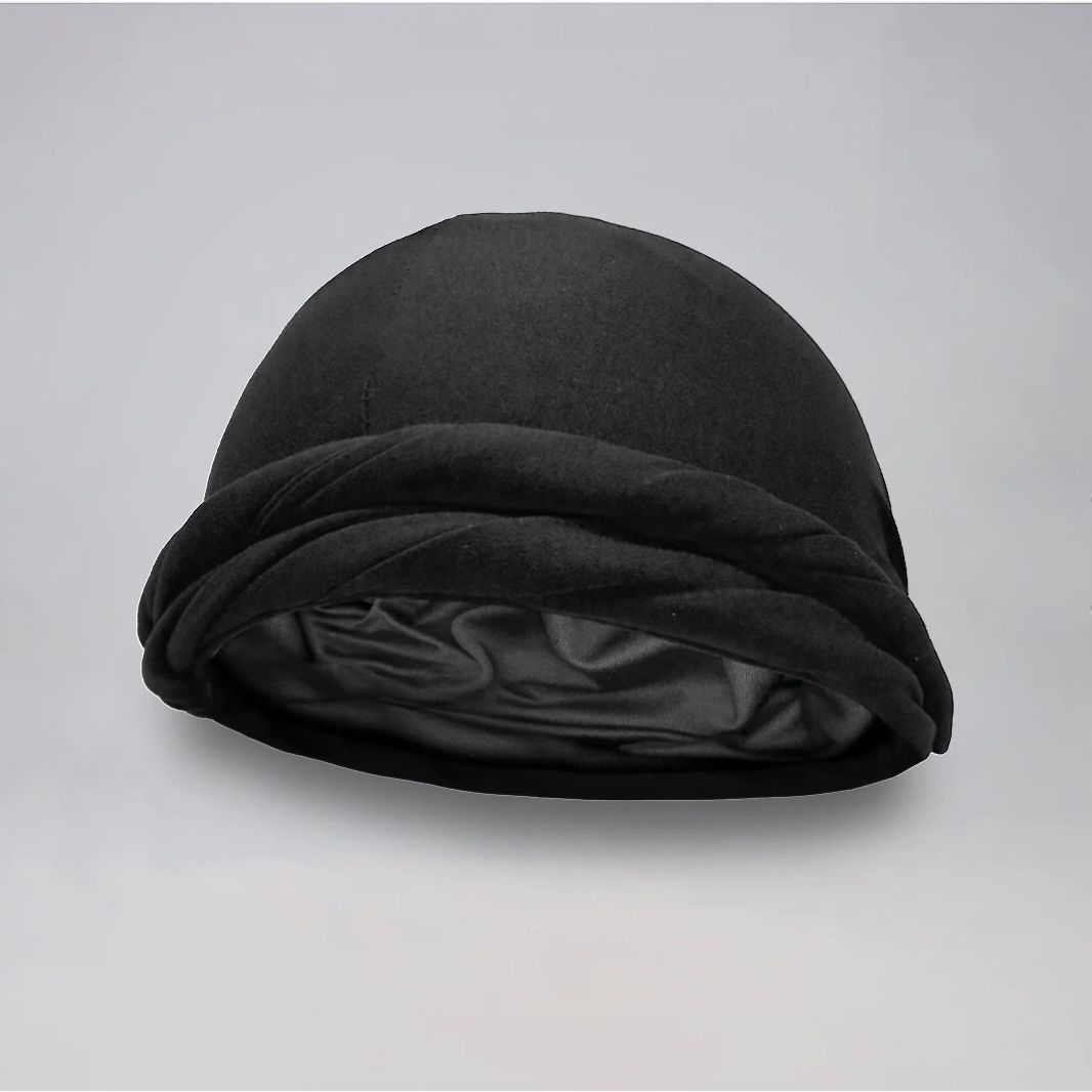 KING.J EASY HALO CAP - BLACK
