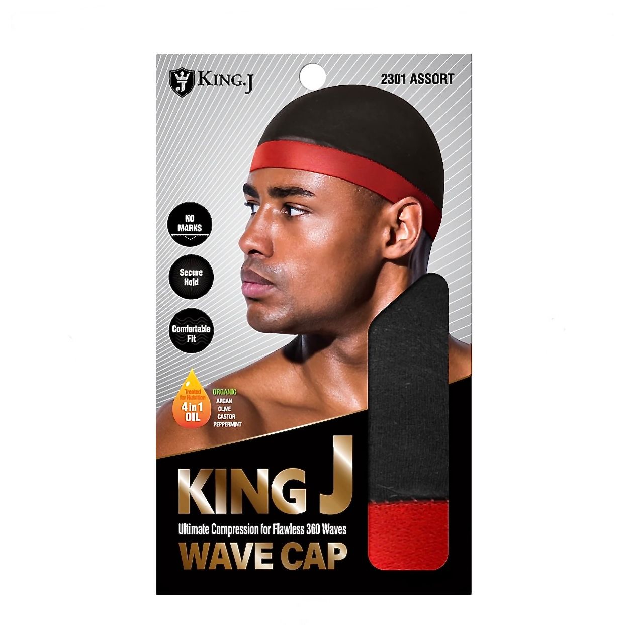 KING.J WAVE CAP - WHITE