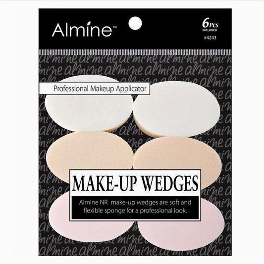 Almine Makeup Wedges 6Ct Oval Shape