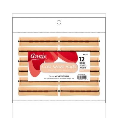 Annie Cold Wave Rods Jumbo 12Ct Peach #1102