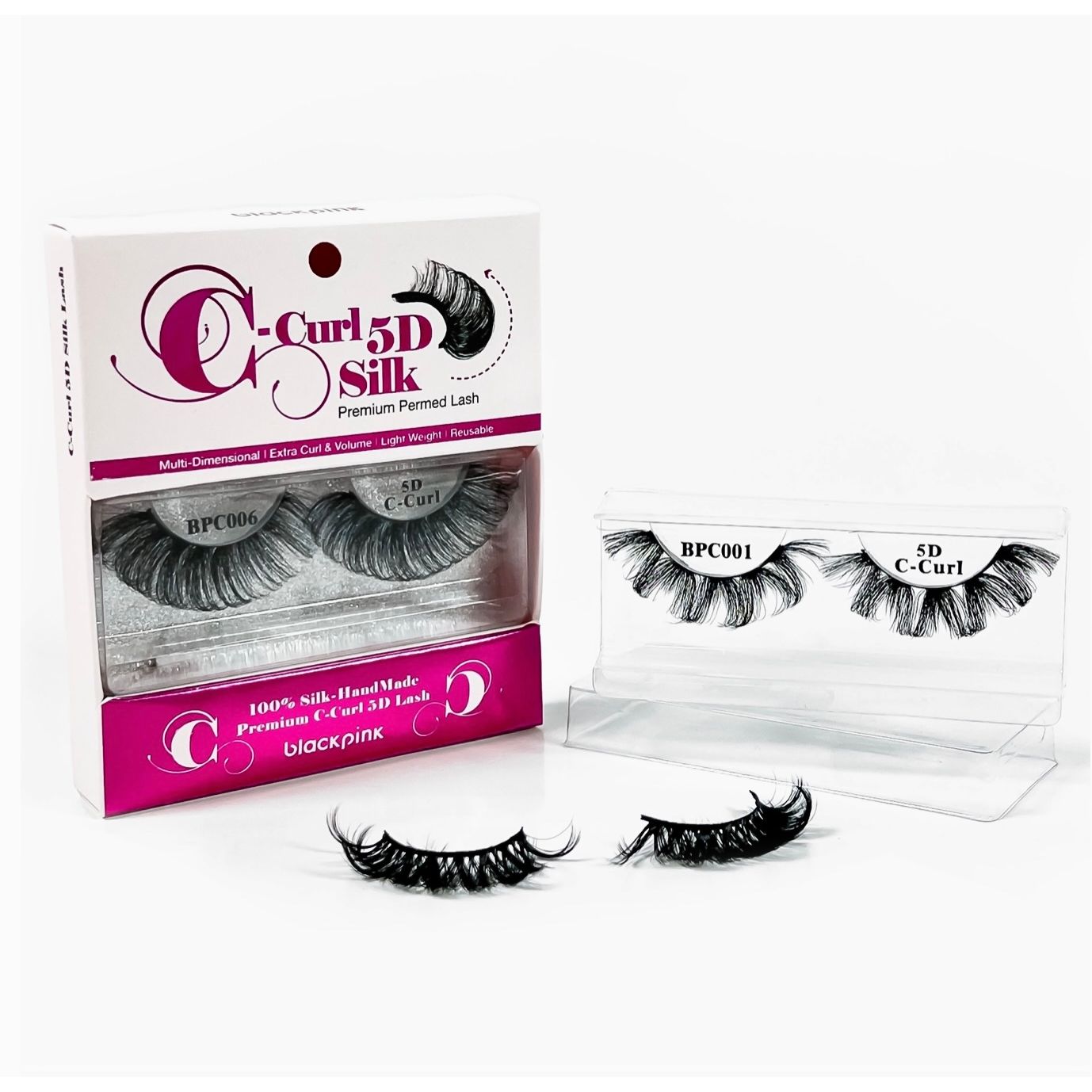 blackpink - C-Curl Silk Premium Permed Lash - BPC002