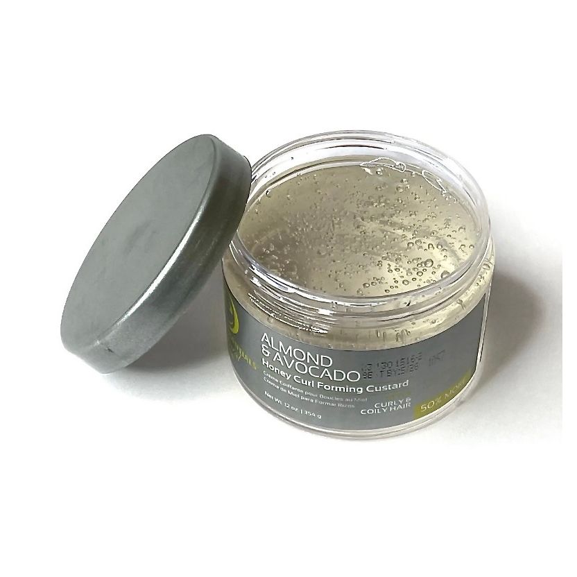 DESIGN ESSENTIALS Almond & Avocado Honey Curl Forming Custard-12oz