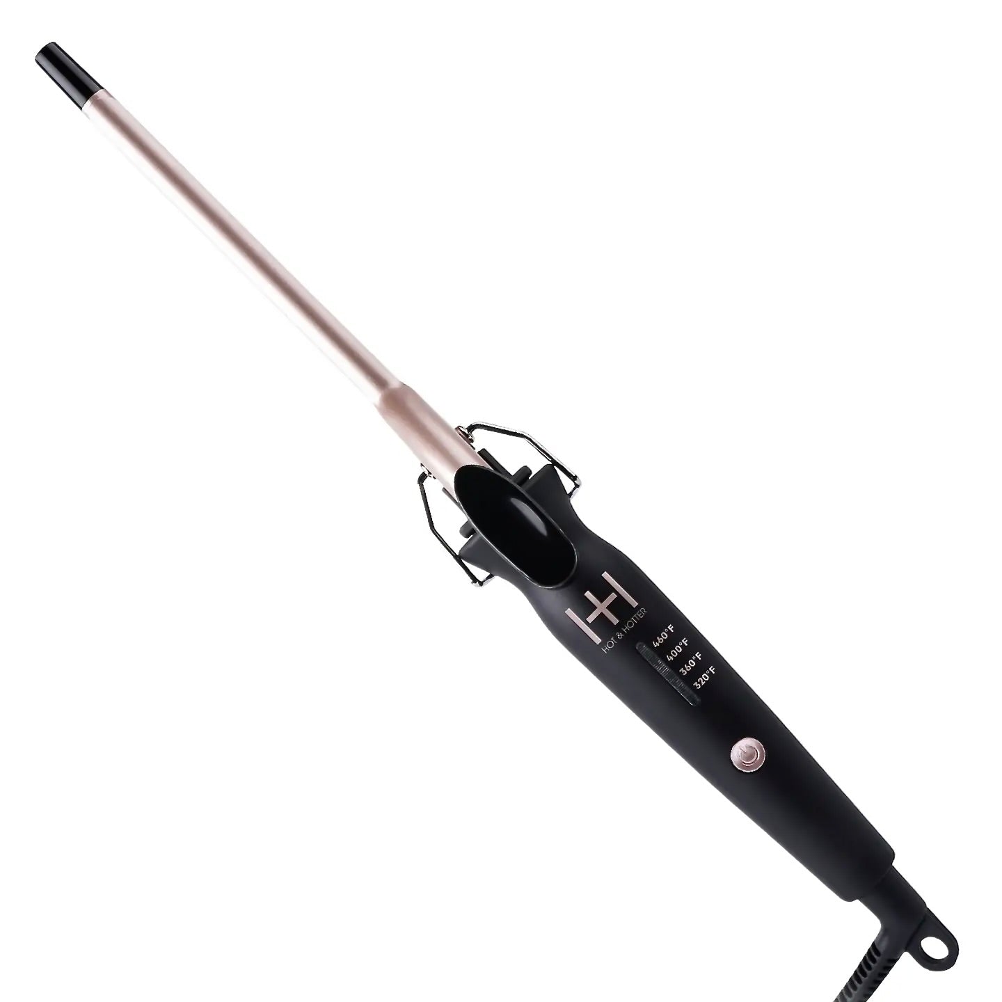 Hot & Hotter Extra Long Ceramic Tourmaline Curling Iron 3/8