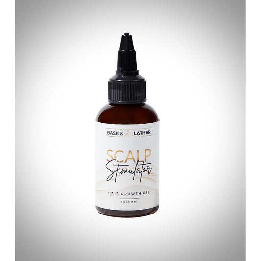 BASK & LATHER Scalp Stimulator | Hair Growth Oil 2fl oz