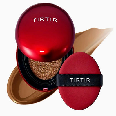 TIRTIR Mask Fit Red Cushion Foundation 0.63 Fl oz - 45N SADDLE BROWN