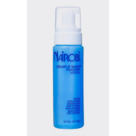 Nairobi WRAPP-IT SHINE FOAMING LOTION 8 FL.OZ
