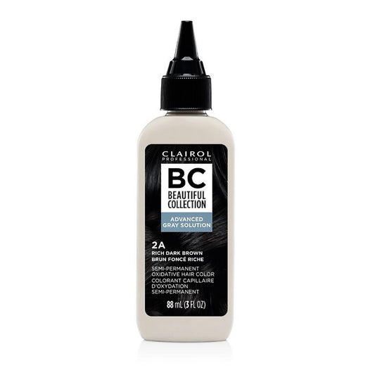 CLAIROL BEAUTIFUL COLLECTION ADVANCED GRAY SOLUTION – 2A Rich Dark Brown