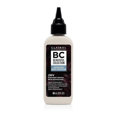 CLAIROL BEAUTIFUL COLLECTION ADVANCED GRAY SOLUTION – 2RV Burgundy Brown