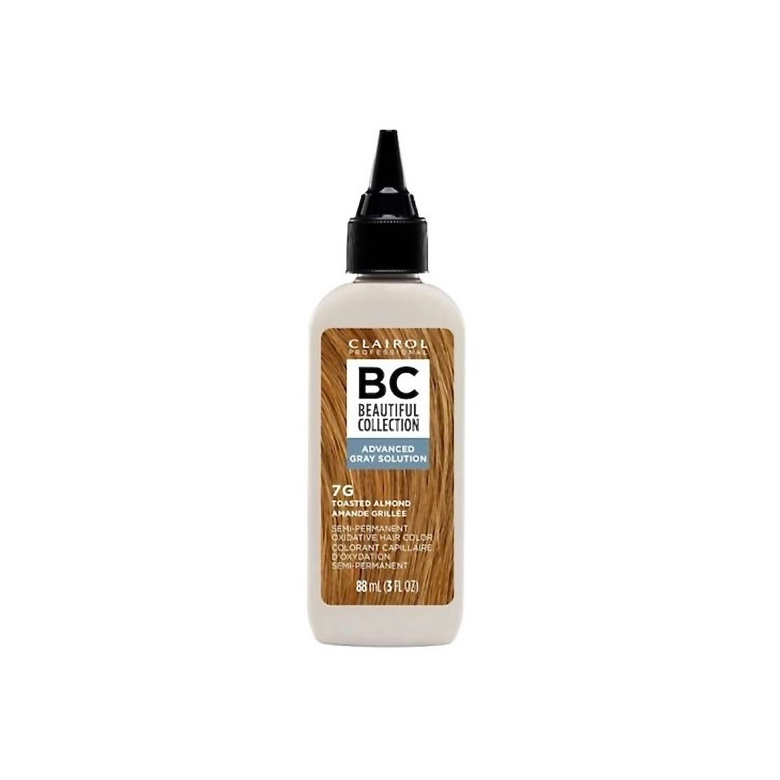 CLAIROL BEAUTIFUL COLLECTION ADVANCED GRAY SOLUTION – 7G Toasted Almond