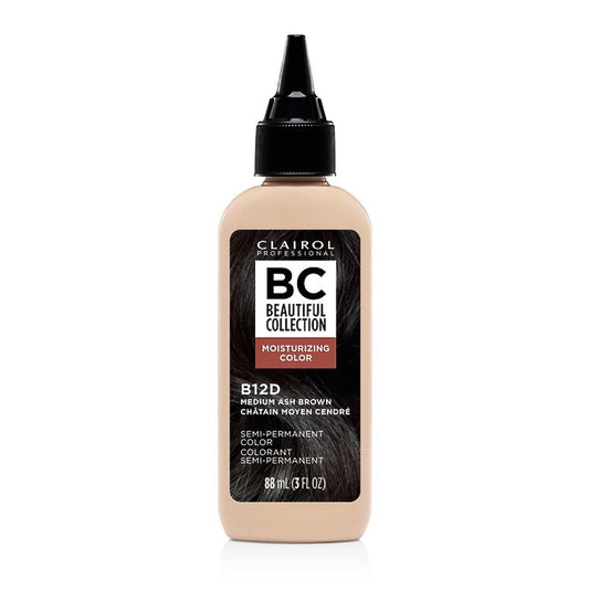 CLAIROL BEAUTIFUL COLLECTION MOISTURIZING COLOR - B12D Medium Ash Brown