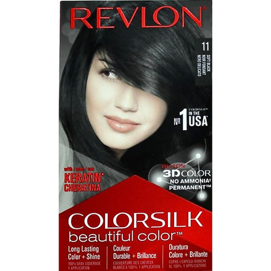 Revlon ColorSilk Beautiful Color - 11 SOFT BLACK