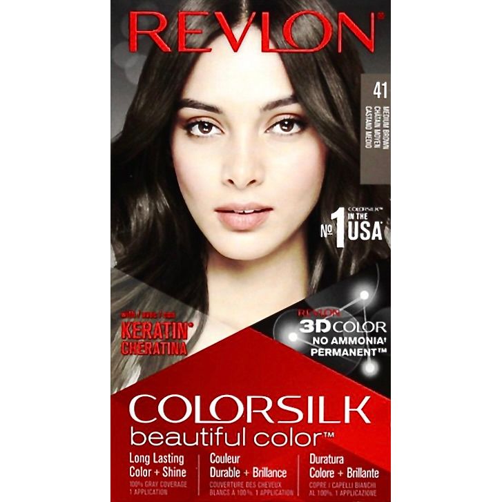 Revlon ColorSilk Beautiful Color - 41 Medium Brown