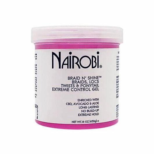 Nairobi Braid N' Shine Gel 16 oz