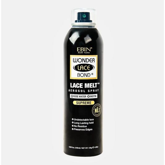 EBIN Wonder Lace Bond Lace Melt Aerosol Spray- Rosewater 6.08 oz