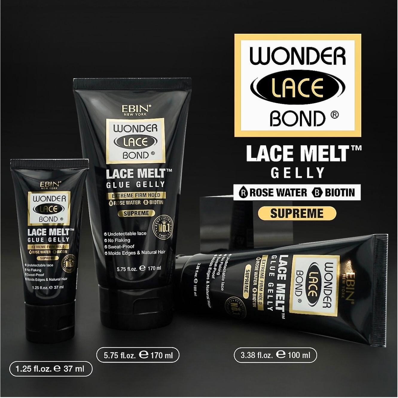 EBIN Wonder Lace Bond Lace Melt Glue Gelly 5.75 fl.oz.