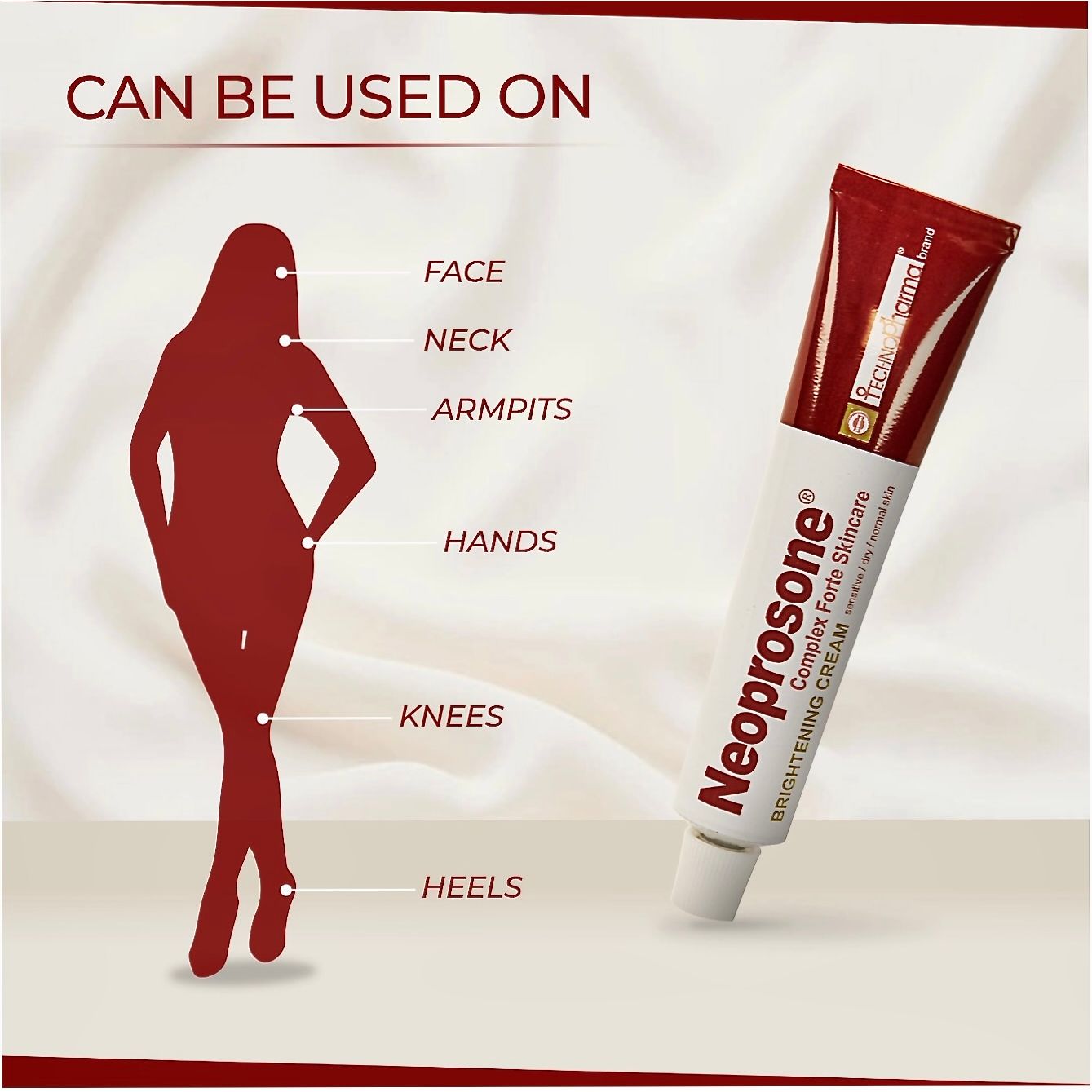 Neoprosone Brightening Cream - Dark Spot Remover - 50ml / 1.76 oz