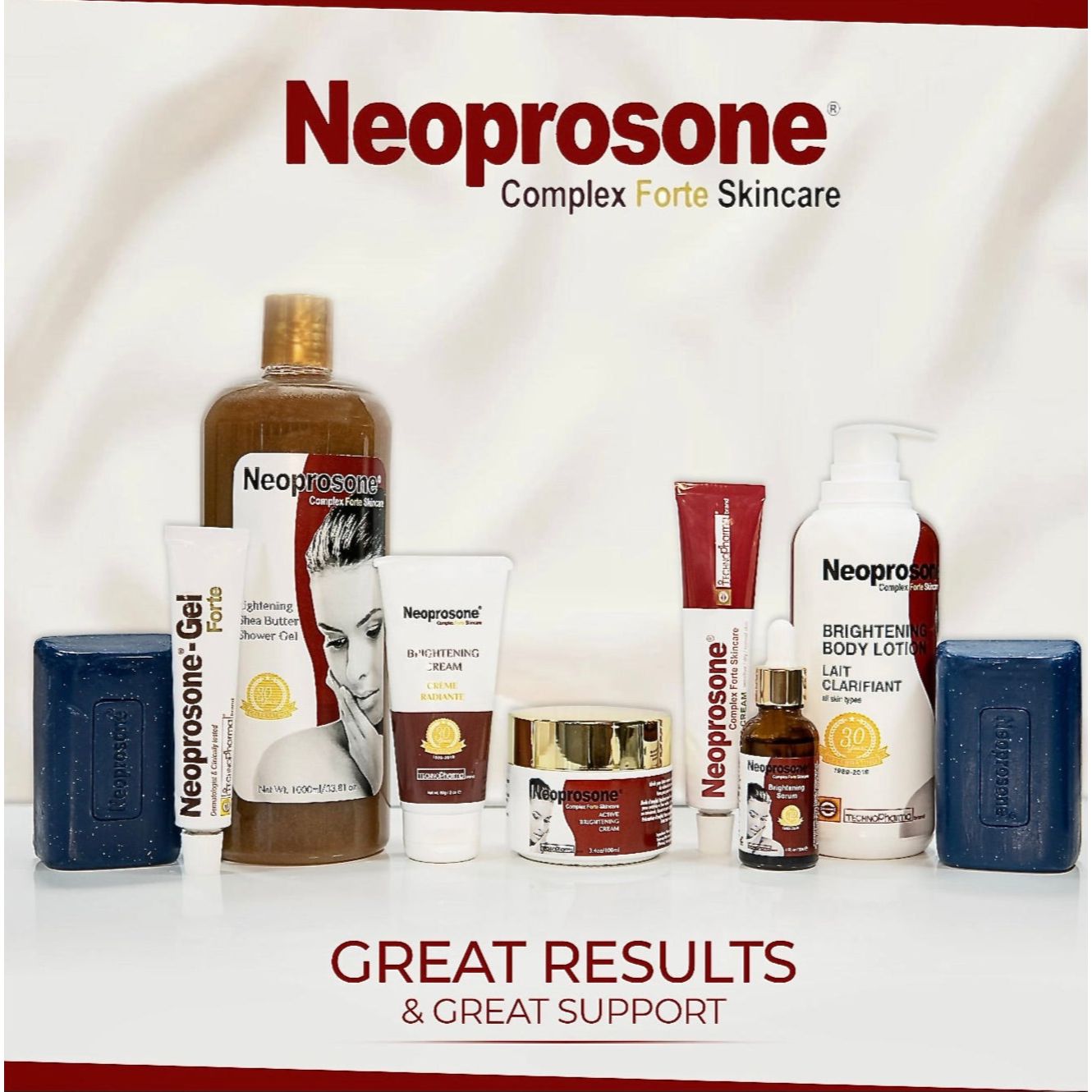 Neoprosone Brightening Cream - Dark Spot Remover - 50ml / 1.76 oz