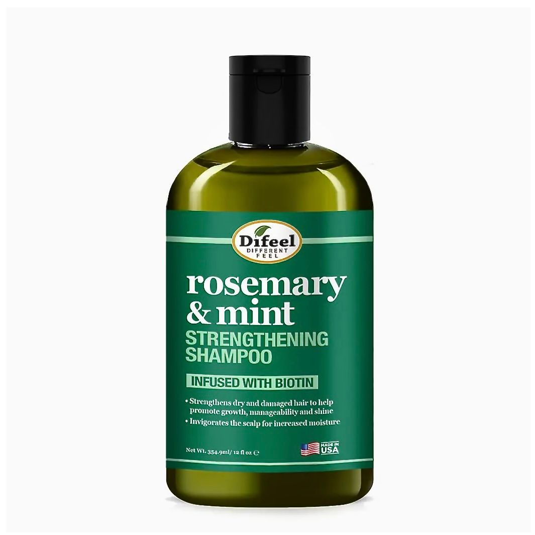 Difeel Rosemary&Mint  Shampoo W/Biotin 12oz