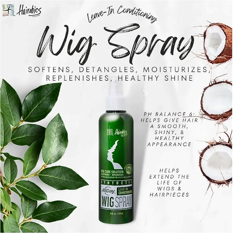 Allday Synthetic Wig Spray, 8 oz