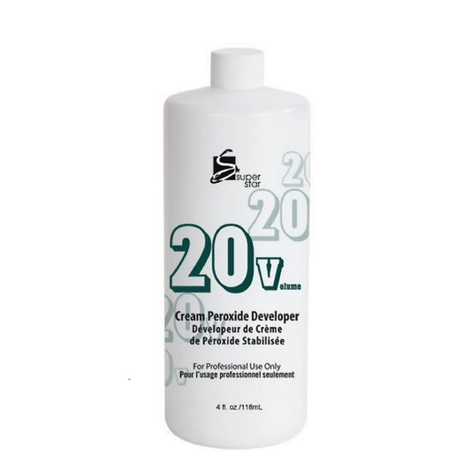 Superstar 20 Volume Cream Peroxide Developer 4 oz