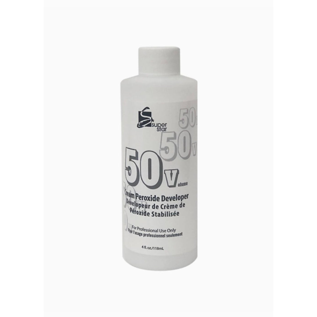 superstar 50 volume cream peroxide developer, 4 oz