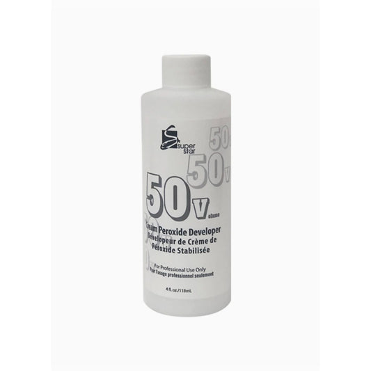 superstar 50 volume cream peroxide developer, 4 oz