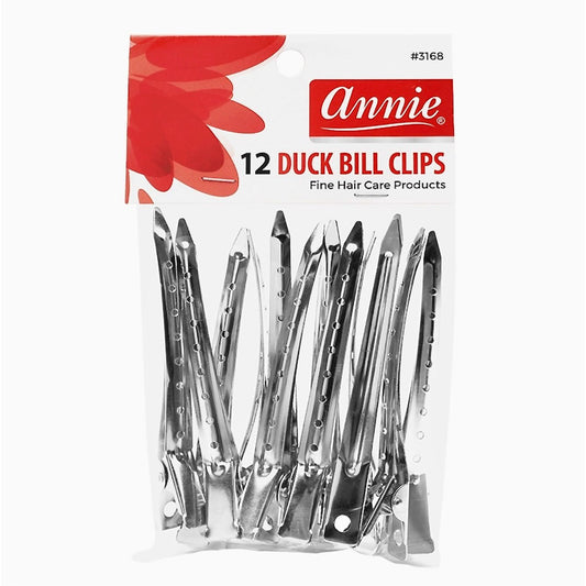 Annie Duck Bill Clips 12Ct