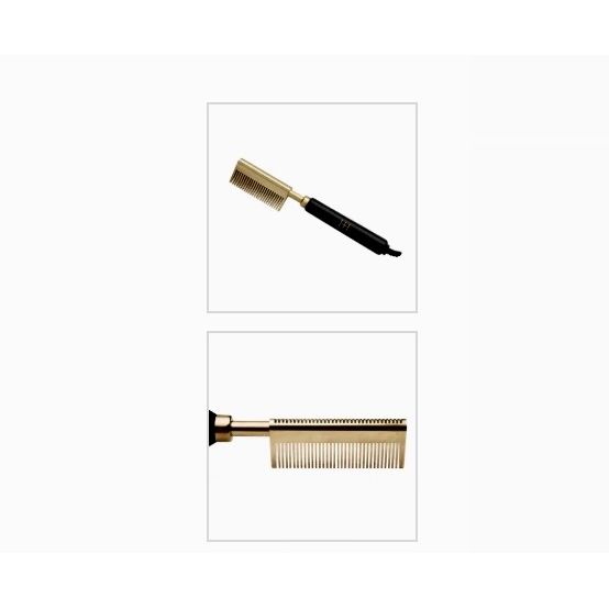 Hot & Hotter Electric Straightening Comb Medium Double Sided